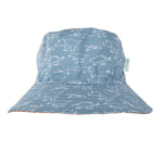 Load image into Gallery viewer, Acorn Kids Wide Brim Bucket Hat - Sketch-a-Saurus [SZ:S 50cm (9-18mths)]
