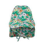 Load image into Gallery viewer, Acorn Kids Swim Flap Cap - Eden [SZ:S 50cm (9-18mths)]
