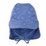Load image into Gallery viewer, Acorn Kids Swim Flap Cap - Gone Fishing [SZ:S 50cm (9-18mths)]
