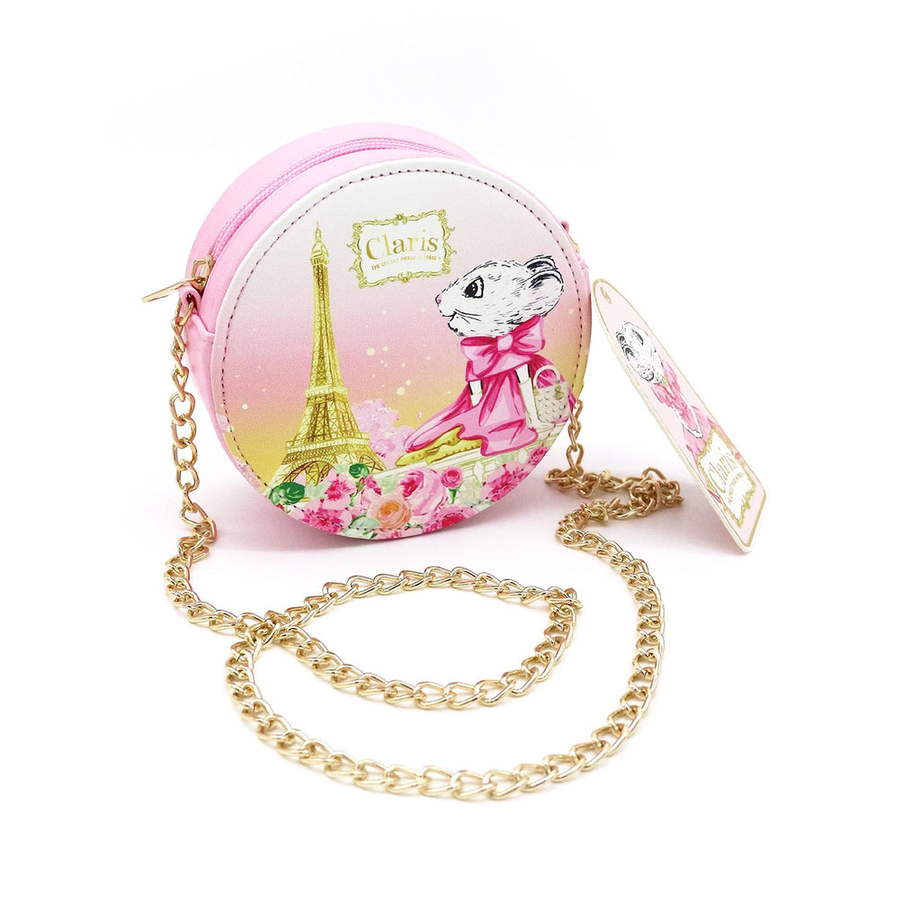 Pink Poppy Handbag - Claris the Chicest Mouse In Paris Magnificent Mess