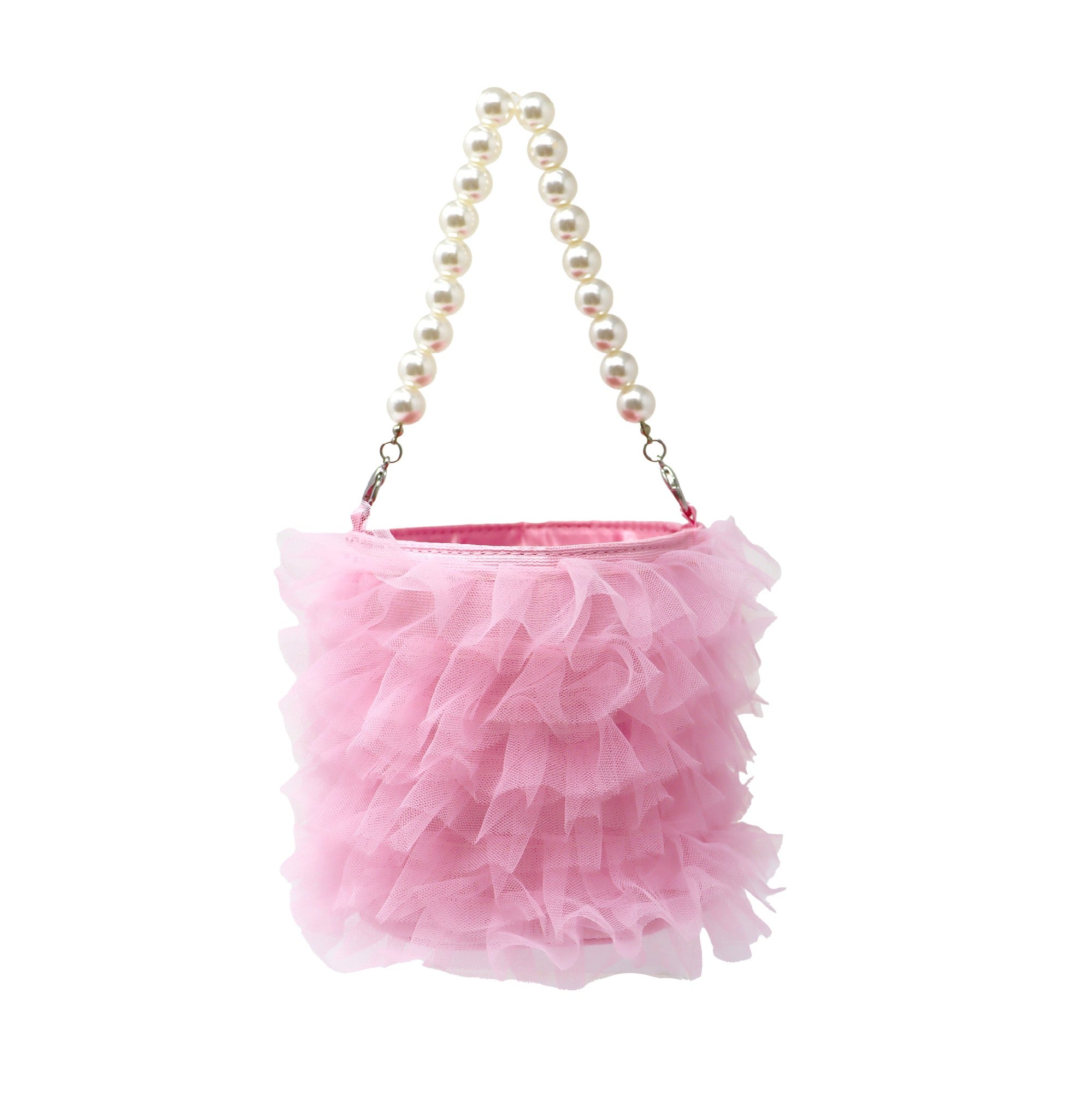Pink Poppy Handbag - Ballerina Ruffle