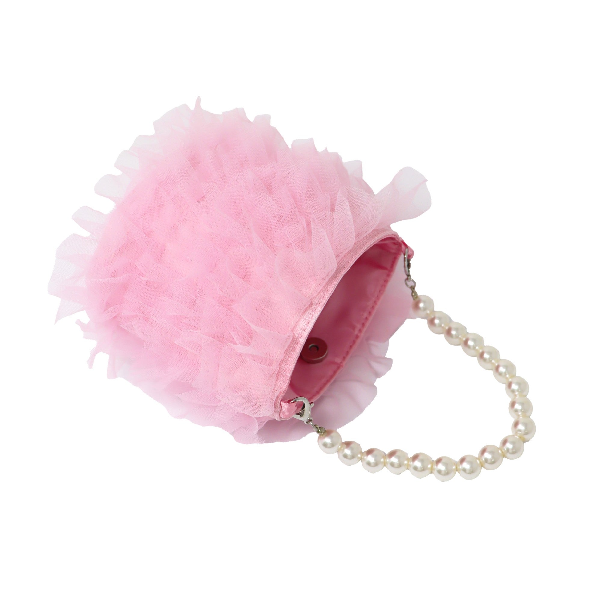 Pink Poppy Handbag - Ballerina Ruffle