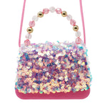 Load image into Gallery viewer, Pink Poppy Handbag - Mermaid Flip Sequin
