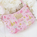 Load image into Gallery viewer, Pink Poppy Handbag - Claris the Chicest Mouse In Paris Fashion
