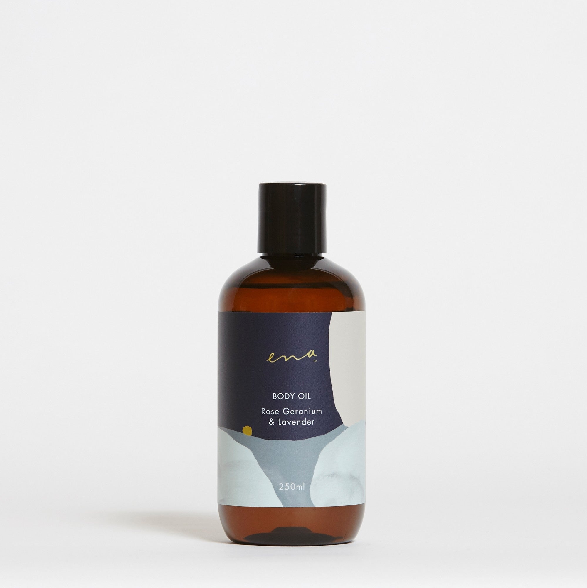 Ena Products Body Oil 250ml - Rose Geranium & Lavender