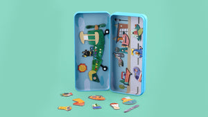 mierEdu Travel Magnetic Puzzle Box - Aircraft