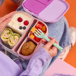 Load image into Gallery viewer, BBox Silicone Bento Tray - Mini Lunchbox - Berry
