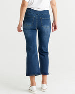 Load image into Gallery viewer, Betty Basics Nicola Bootleg Jean - Dark Denim [CLR:DARK DENIM SZ:8]
