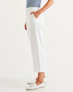 Load image into Gallery viewer, Betty Basics Parker Pant - White
