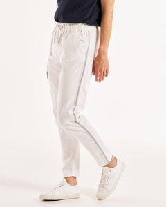 Betty Basics Brooks Jean - White [CLR:WHITE  SZ:8]