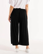 Load image into Gallery viewer, Betty Basics Astrid Bamboo Wide Leg Pant - Black [CLR:BLACK SZ:8]
