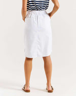 Load image into Gallery viewer, Betty Basics Alina Denim Skirt - White [CLR:WHITE SZ:10]
