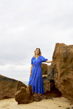 Load image into Gallery viewer, Betty Basics Aleja Dress - Colbalt Blue [CLR:COLBALT BLUE SZ:10]
