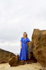 Load image into Gallery viewer, Betty Basics Aleja Dress - Colbalt Blue [CLR:COLBALT BLUE SZ:10]
