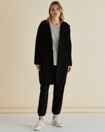 Load image into Gallery viewer, Betty Basics Cosette Coatigan - Black [CLR:BLACK SZ:S]

