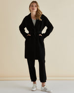 Load image into Gallery viewer, Betty Basics Cosette Coatigan - Black [CLR:BLACK SZ:S]
