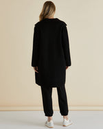 Load image into Gallery viewer, Betty Basics Cosette Coatigan - Black [CLR:BLACK SZ:S]
