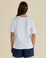 Load image into Gallery viewer, Betty Basics Riley Tee - White [SZ:8]
