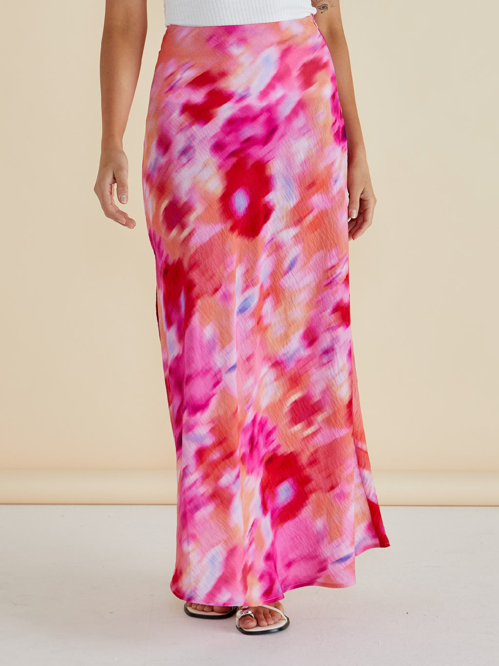 Betty Basics Mindy Skirt - Floral Abstract [SZ:8]