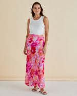 Load image into Gallery viewer, Betty Basics Mindy Skirt - Floral Abstract [SZ:8]
