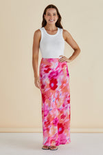 Load image into Gallery viewer, Betty Basics Mindy Skirt - Floral Abstract [SZ:8]
