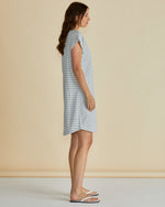 Load image into Gallery viewer, Betty Basics Daphne V-Neck Dress - Black/White Stripe [SZ:8]
