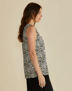 Load image into Gallery viewer, Betty Basics Positano Tank - Cheetah [SZ:8]
