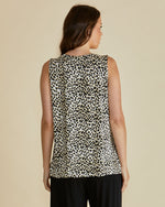 Load image into Gallery viewer, Betty Basics Positano Tank - Cheetah [SZ:8]
