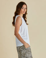 Load image into Gallery viewer, Betty Basics Positano Tank - White [SZ:8]
