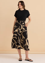 Load image into Gallery viewer, Betty Basics Ayden Dress - Monochrome Floral [SZ:8]
