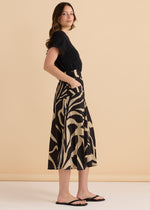 Load image into Gallery viewer, Betty Basics Ayden Dress - Monochrome Floral [SZ:8]
