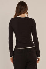 Load image into Gallery viewer, Betty Basics Cloud Tee - Black [CLR:BLACK SZ:8]
