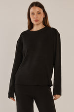 Load image into Gallery viewer, Betty Basics Ruby Knit Sweater - Black [SZ:6]
