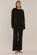 Load image into Gallery viewer, Betty Basics Ruby Knit Sweater - Black [SZ:6]
