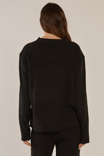 Load image into Gallery viewer, Betty Basics Ruby Knit Sweater - Black [SZ:6]
