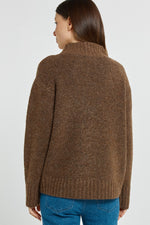 Load image into Gallery viewer, Betty Basics Lola Jumper - Chocolate [SZ:6]
