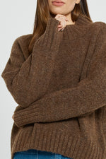 Load image into Gallery viewer, Betty Basics Lola Jumper - Chocolate [SZ:6]
