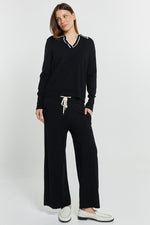 Load image into Gallery viewer, Betty Basics Makenna Knit Pant - Black [SZ:6]
