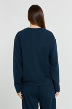 Load image into Gallery viewer, Betty Basics Elona Top - Navy [SZ:6]
