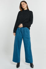 Load image into Gallery viewer, Betty Basics Carlin Knit Sweater - Black [SZ:6]
