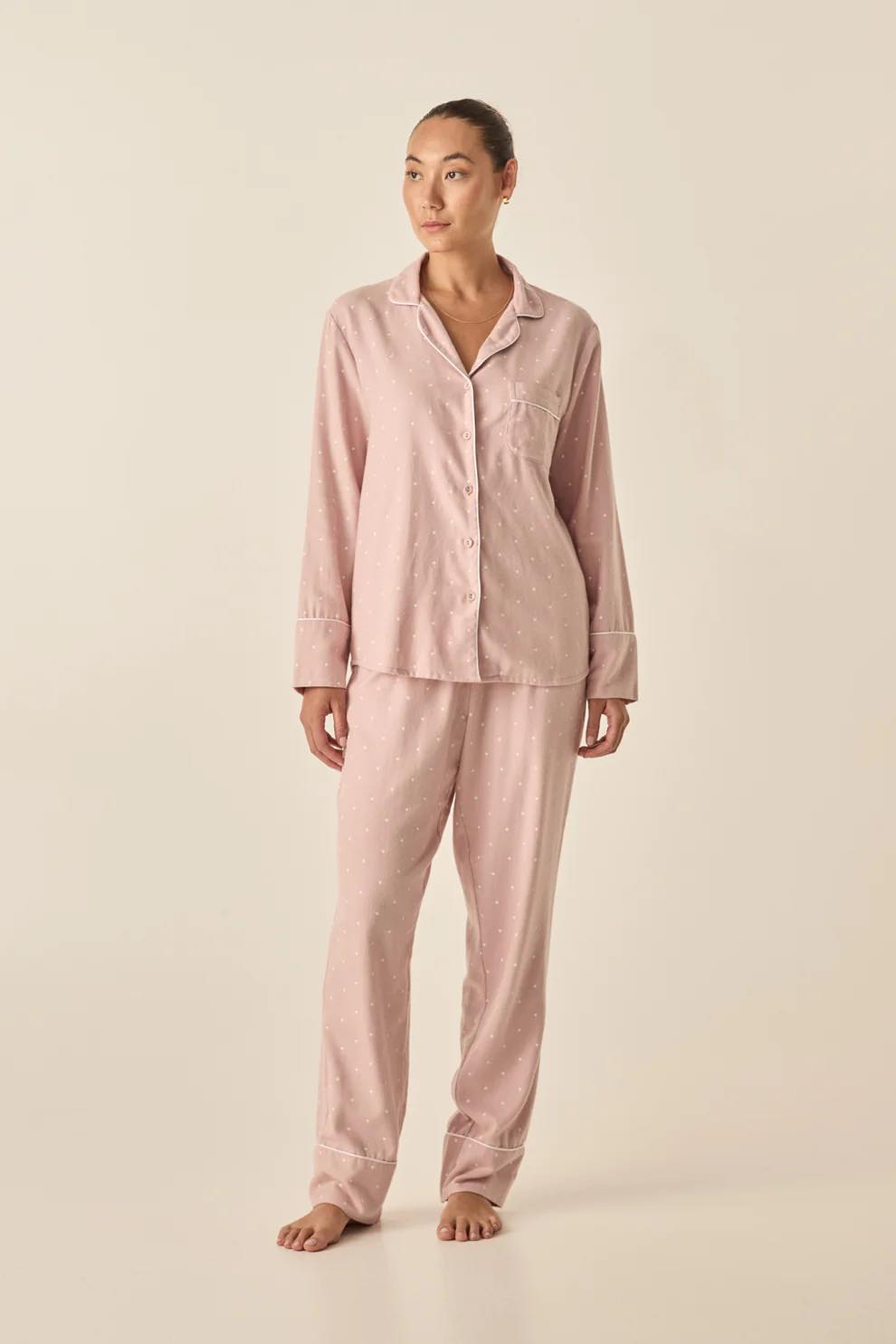 Gingerlilly Pyjamas Alessia - Pink Spot [CLR:PINK SPOT SZ:S]