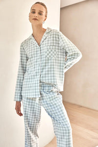 Gingerlilly Pyjamas Cassia - Grey Check [CLR:GREY CHECK  SZ:S]