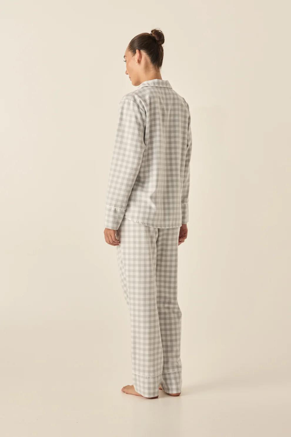 Gingerlilly Pyjamas Cassia - Grey Check [CLR:GREY CHECK  SZ:S]