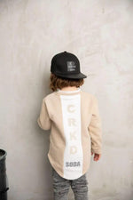 Load image into Gallery viewer, Cracked Soda Tessa Detailed Crew Jumper - Beige [CLR:BEIGE SZ:3]
