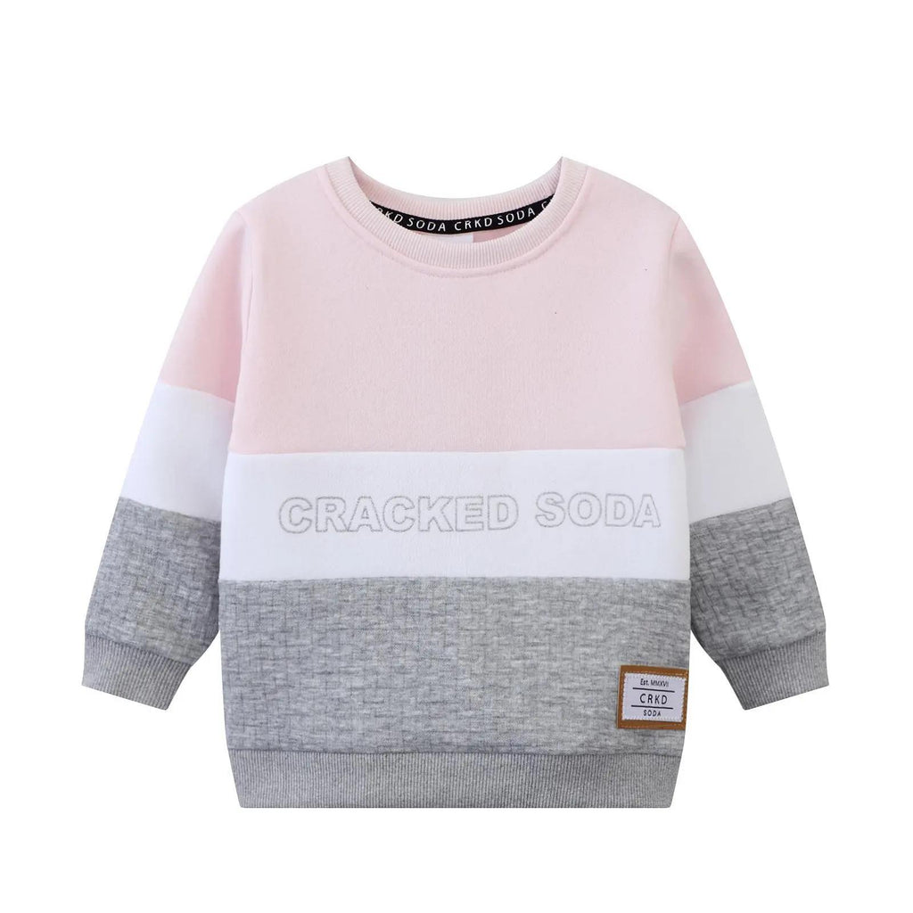 Cracked Soda Lexi Detailed Crew - Pink [CLR:PINK SZ:00]