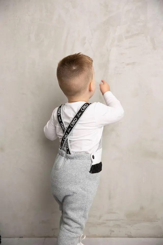 Cracked Soda Thunder Detailed Overalls 2pc Set - Grey Marl [CLR:GREY MARL SZ:0000]