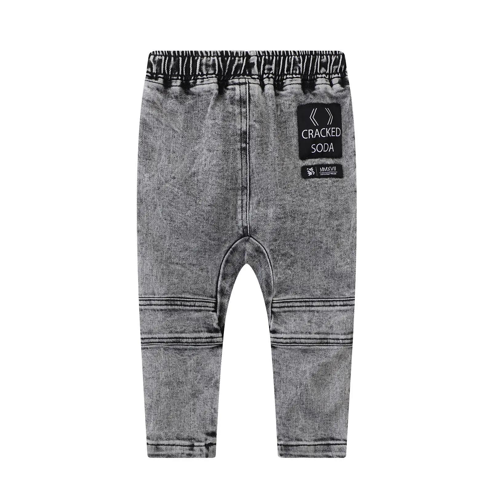 Cracked Soda Kingston Detailed Jeans - Ash [CLR:ASH  SZ:00]