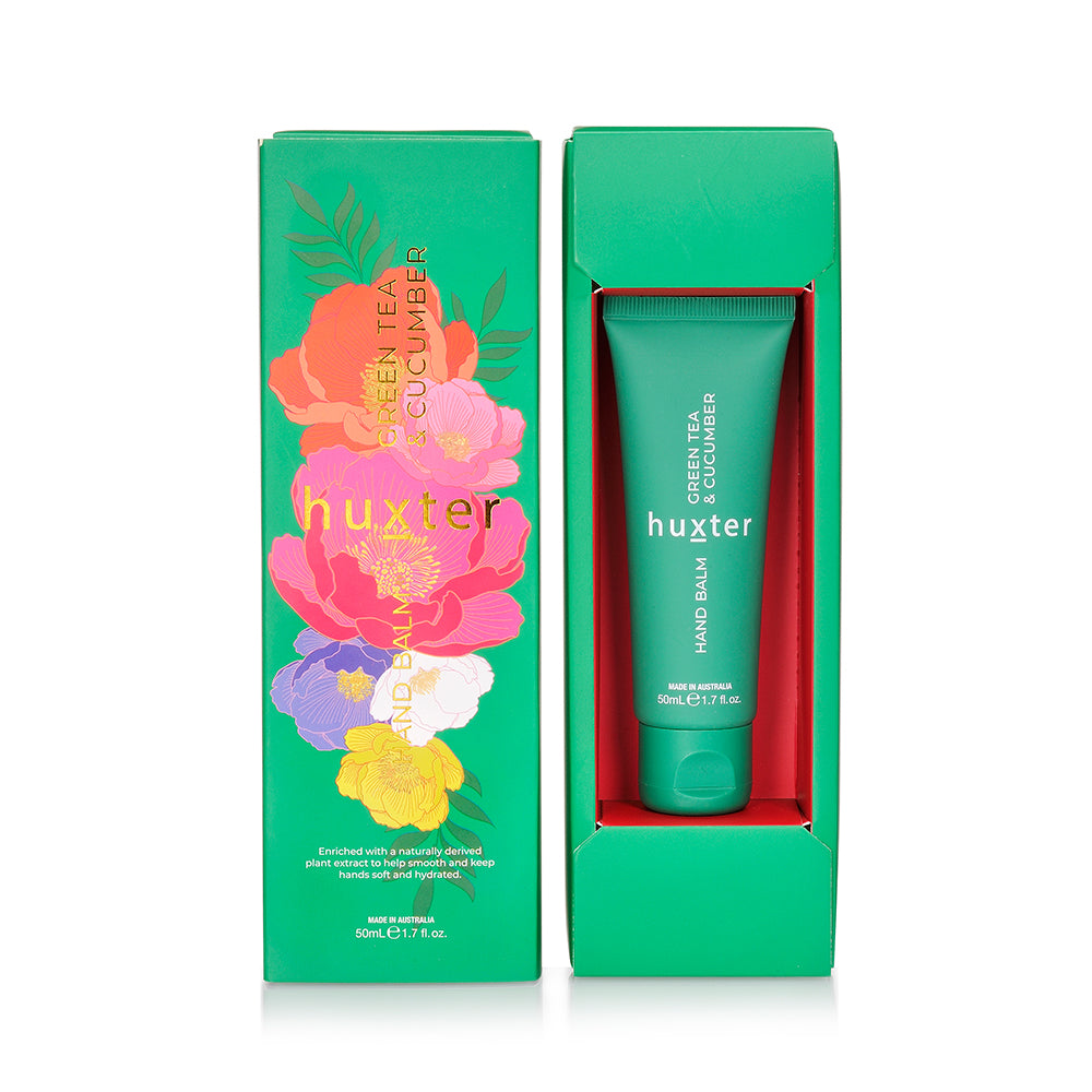 Huxter Hand Balm Gift Box 50ml - Green Tea & Cucumber