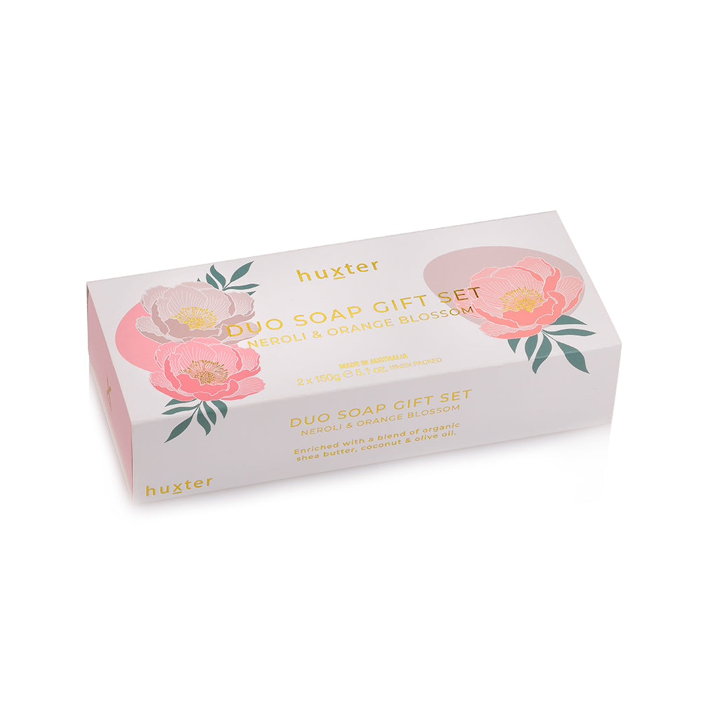 Huxter Duo Soap Gift Set - Neroli & Orange Blossom