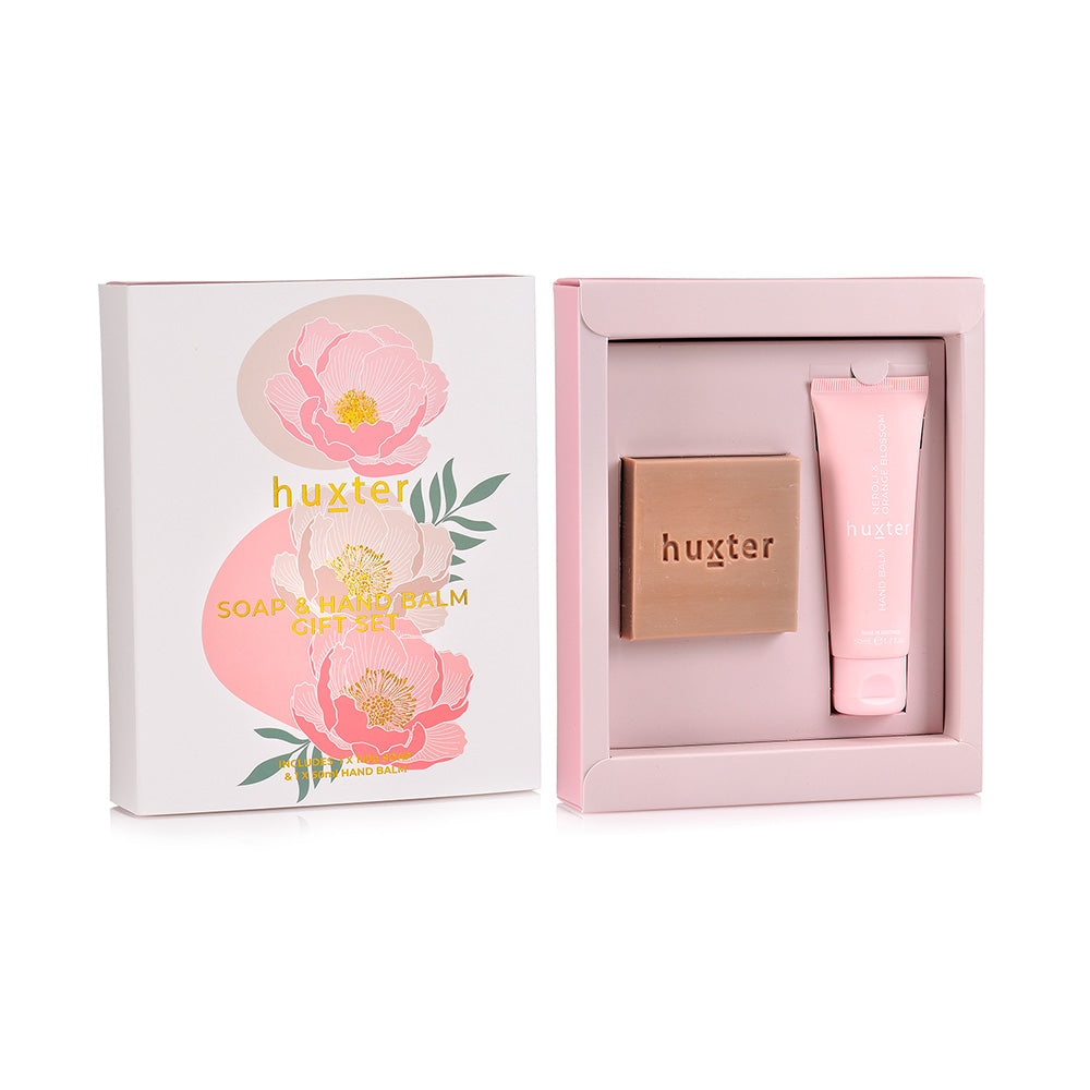 Huxter Soap & Hand Balm Gift Box - Neroli & Orange Blossom